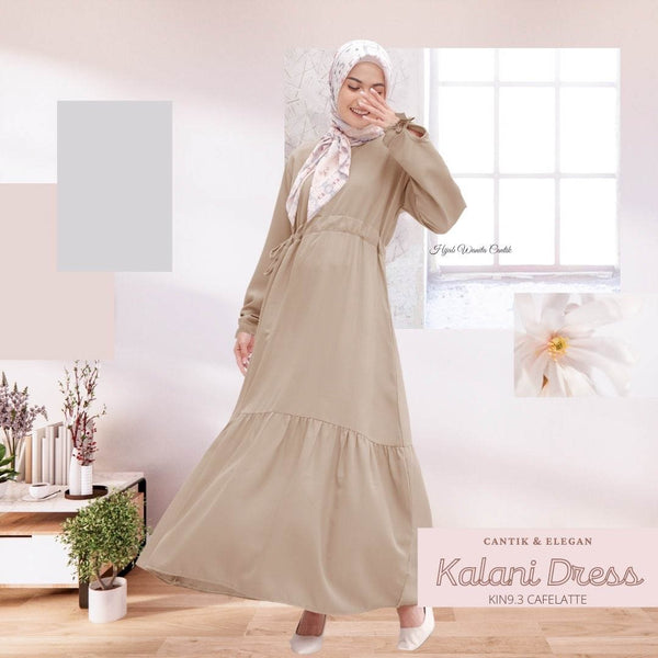 Kalani Dress - KIN9.3 Cafelatte