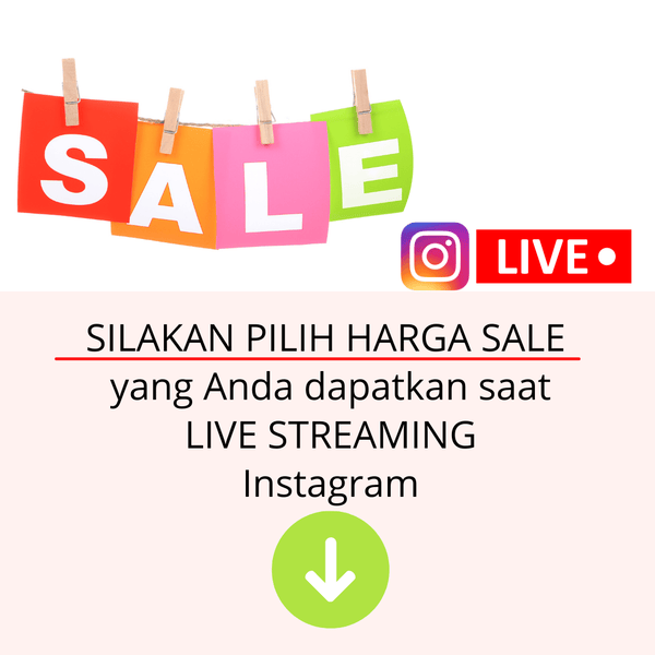 PRODUK LIVE SALE INSTAGRAM